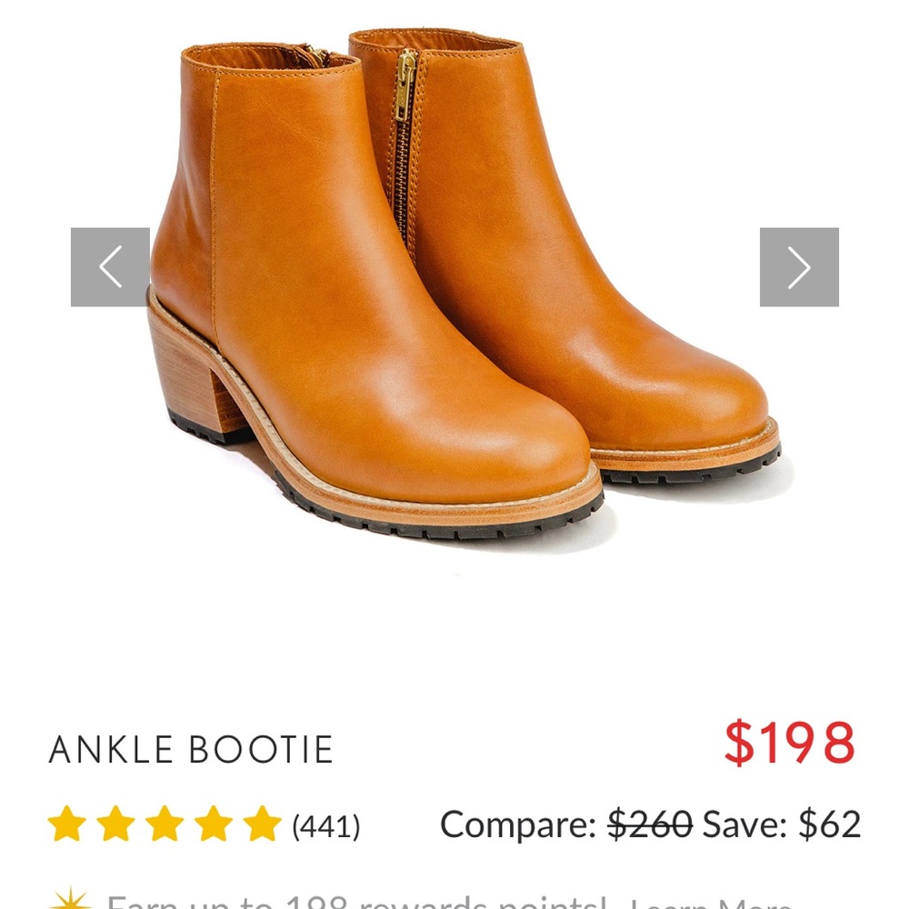 Portland Leather Patina ankle boots leather